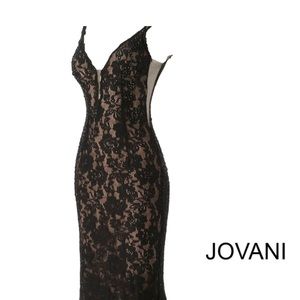 Long fitted Jovani Prom dress